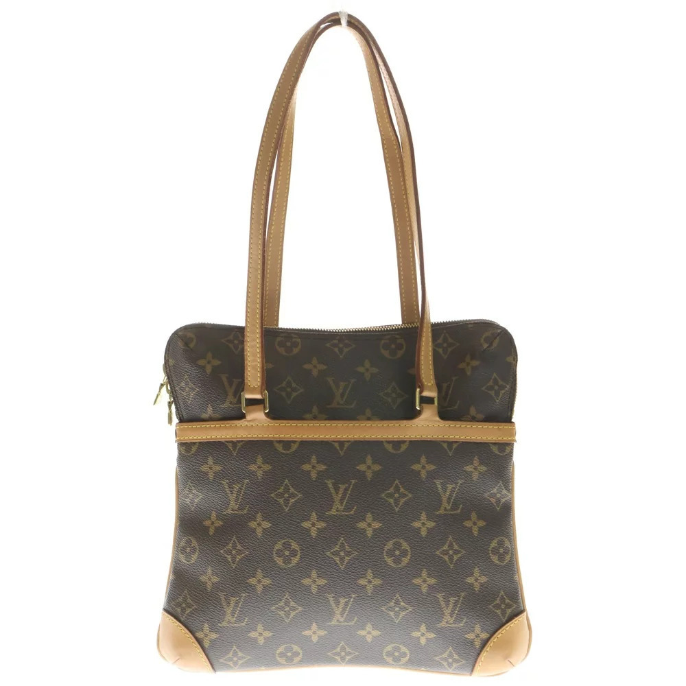 LOUIS VUITTON Monogram Coussin Shoulder Bag Brown